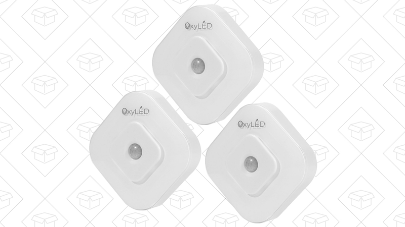 OxyLED N08 Stick-Anywhere Motion-Sensing Lights, $12 with code 3POXYN08